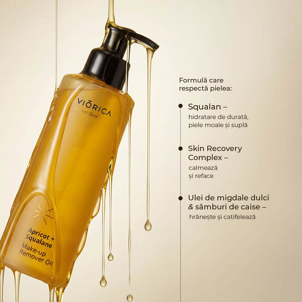 Ulei hidrofil demachiant Caise + Squalane, Perfect Glow