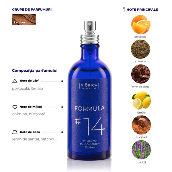 Apă de Parfum FORMULA #14 pentru bărbați