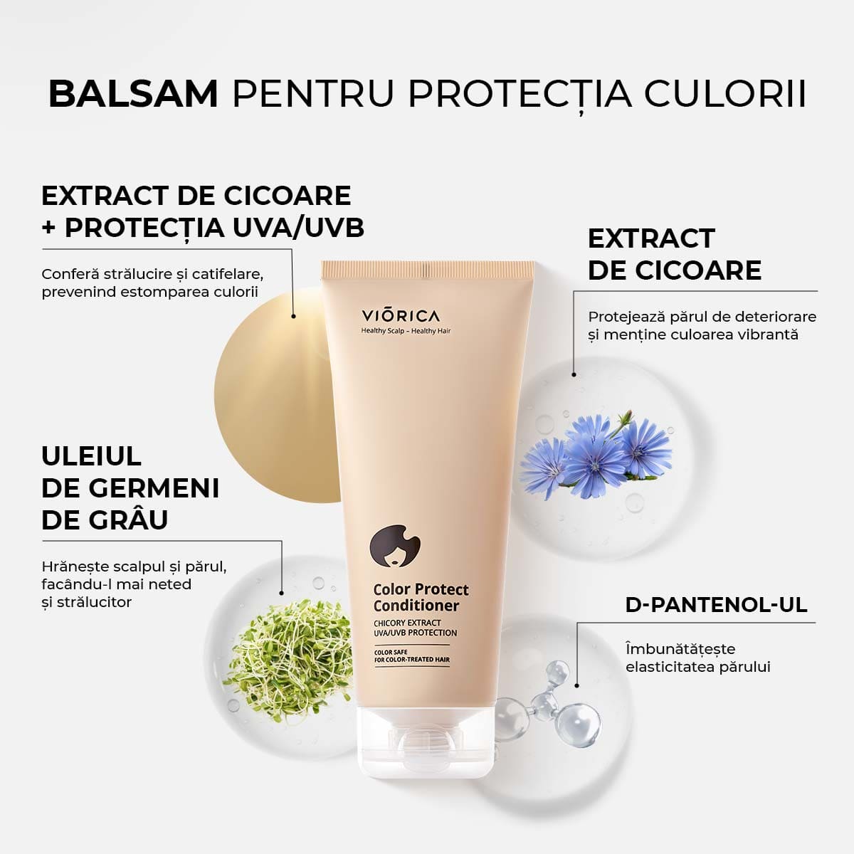 Balsam pentru protecția culorii, Viorica