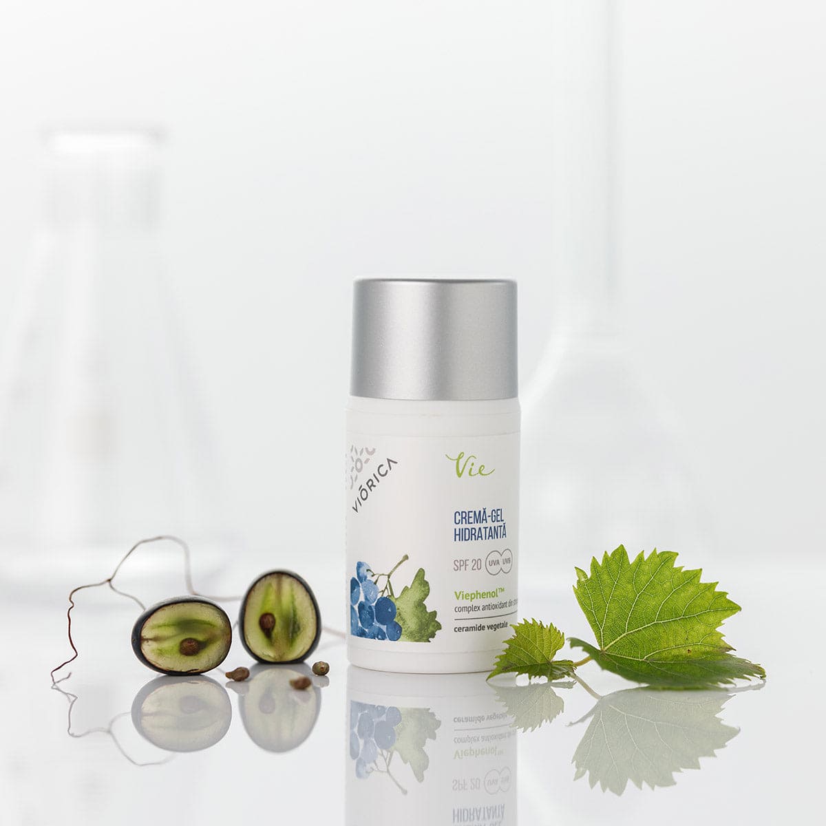 Cremă-gel hidratantă SPF20, Viorica Vie