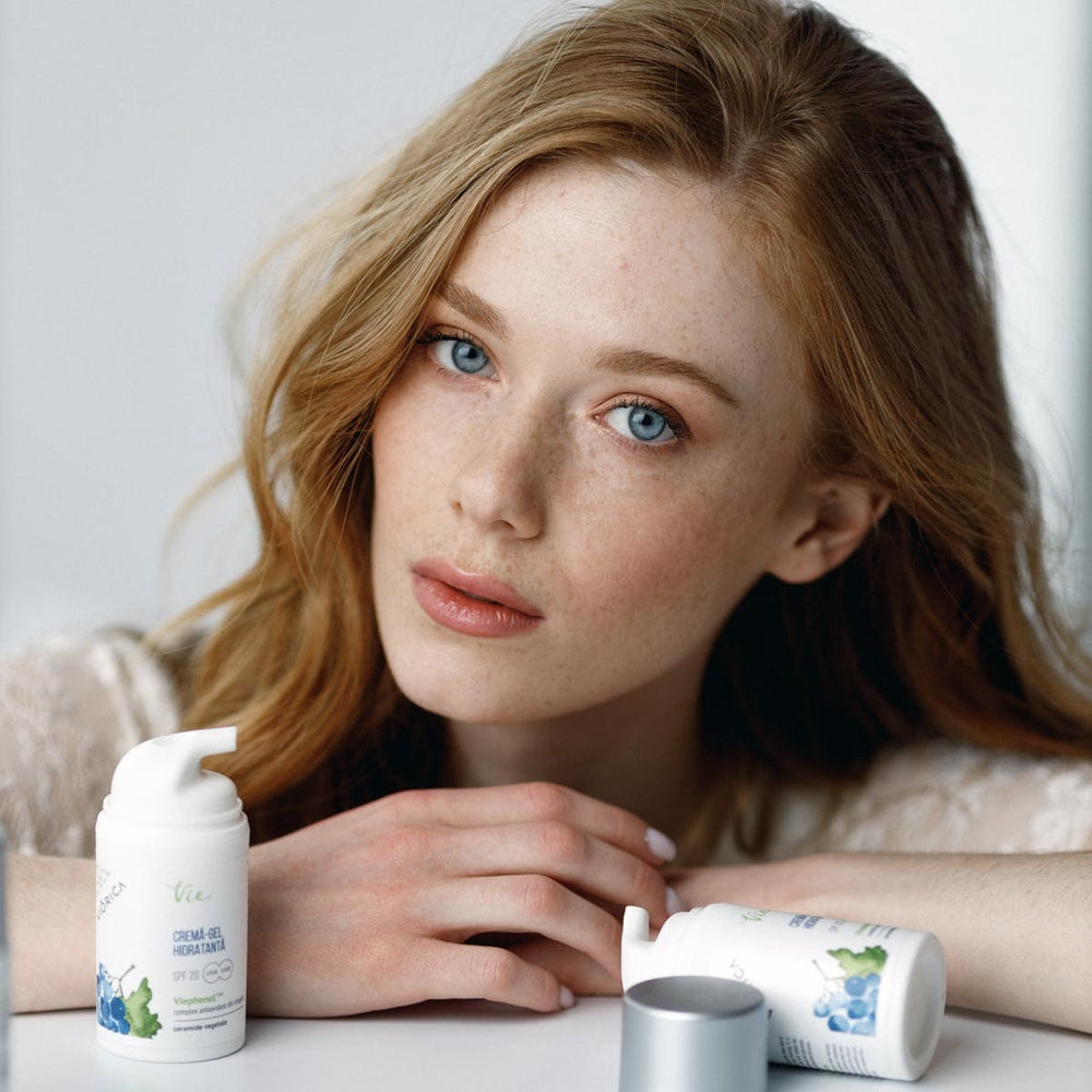 Cremă-gel hidratantă SPF20, Viorica Vie