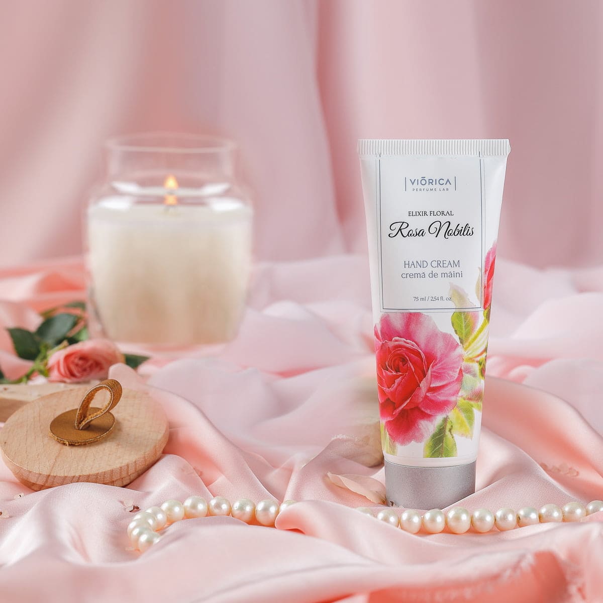 Cremă de Mâini „Elixir Floral Rosa Nobilis”