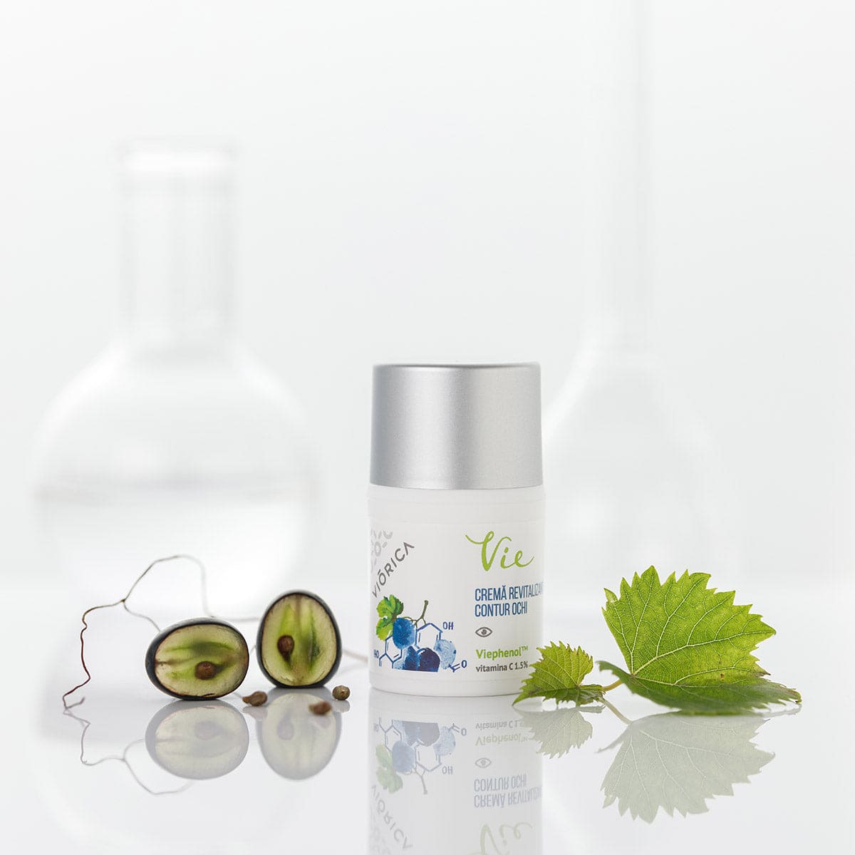 Cremă revitalizantă contur ochi, Viorica Vie