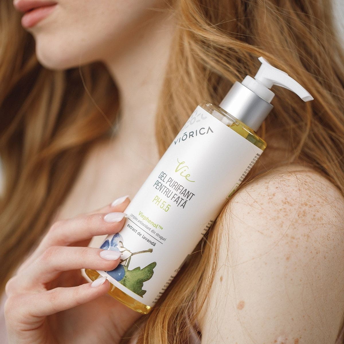 Gel purifiant pentru față, Viorica Vie