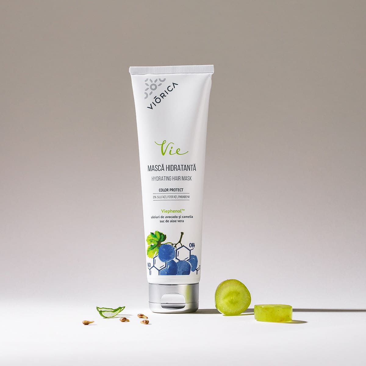 Mască Hidratantă pentru păr uscat și deshidratat, Viorica Vie