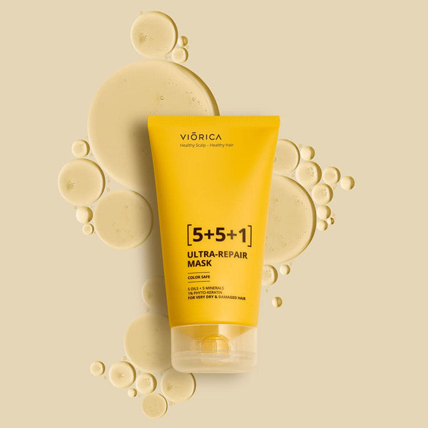 Mască Ultra-Reparatoare 5+5+1 pentru păr foarte uscat și deteriorat, Viorica