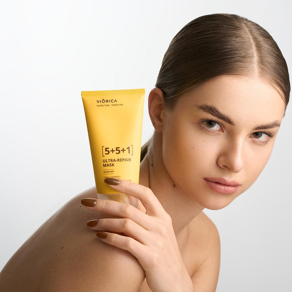 Mască Ultra-Reparatoare 5+5+1 pentru păr foarte uscat și deteriorat, Viorica