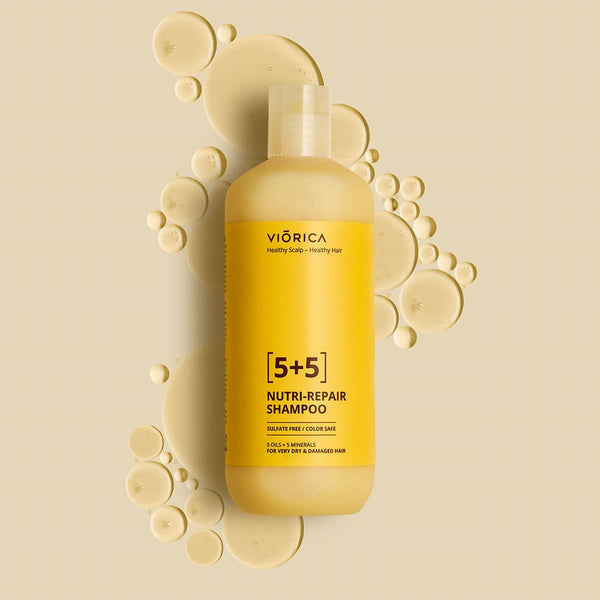 Șampon Nutri-Reparator 5+5 pentru păr foarte uscat și deteriorat, Viorica