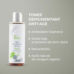 Toner Depigmentant Anti-Age, Viorica Vie