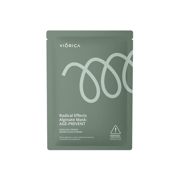 Mască alginată cu efect radical: prevenirea semnelor de îmbătrânire