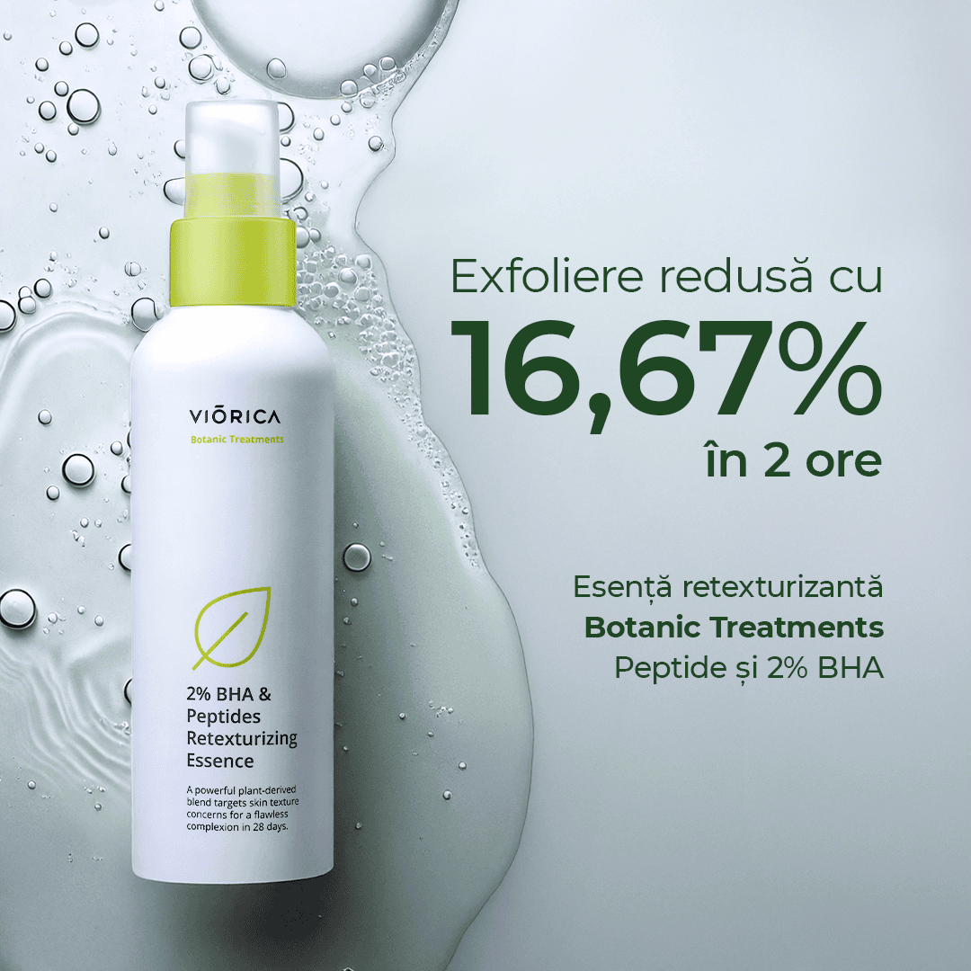 Esenţă retexturizantă cu peptide şi 2% BHA, Botanic Treatments