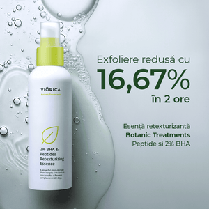 Esenţă retexturizantă cu peptide şi 2% BHA, Botanic Treatments