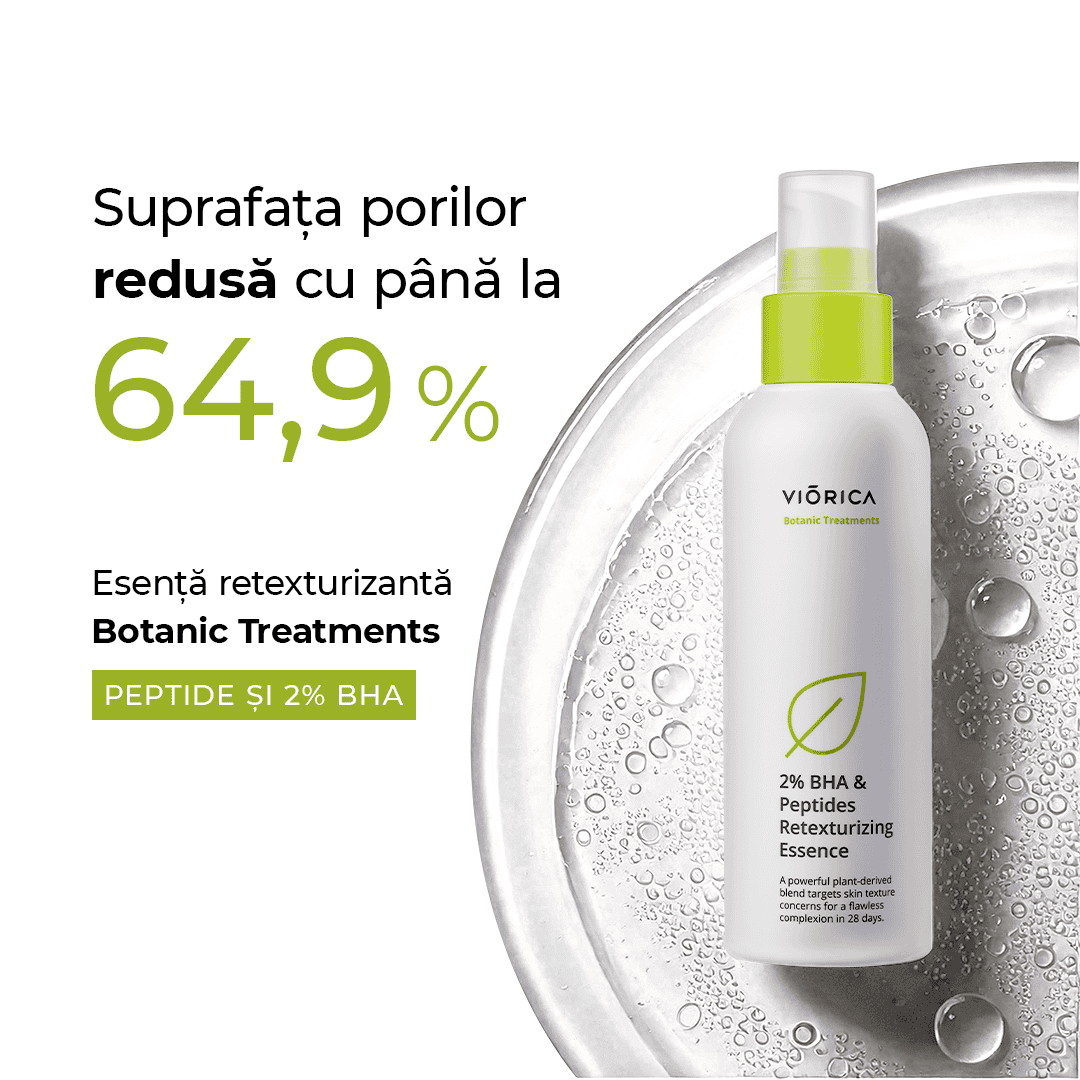 Esenţă retexturizantă cu peptide şi 2% BHA, Botanic Treatments