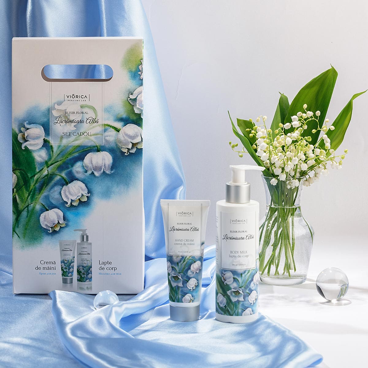 Set pentru Corp „Elixir Floral Lăcrămioara Albă”